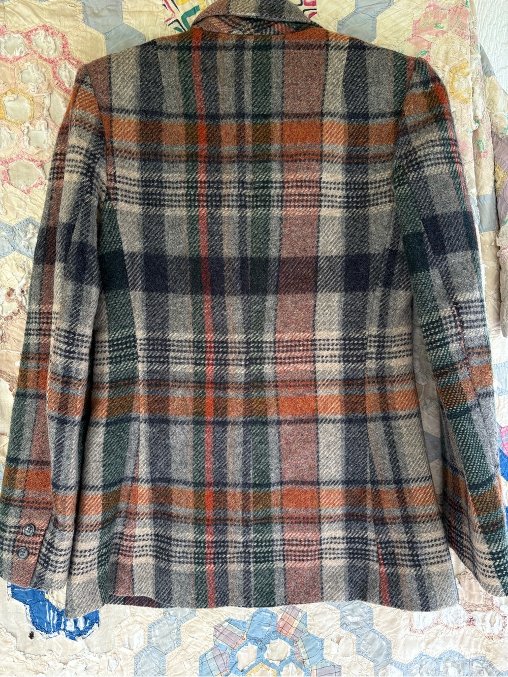 Vintage Hunters Run Wool Blazer Small - Picture 2 of 12
